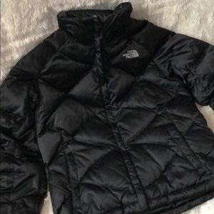 The North Face puffy coat
